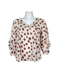 BLUSA C/P TOPOS OSAKA