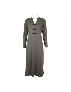 VESTIDO C/MAO ALAMARES MICRO