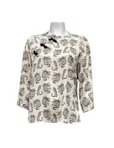 BLUSA C/MAO ALAMARES PEKIN