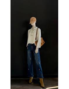 BLUSA C/VOLANTE BOTONES TULUS 2
