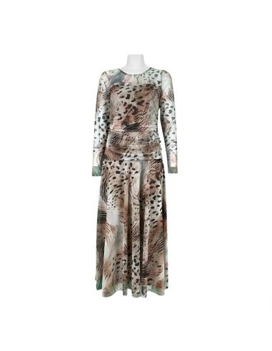 VESTIDO FRUNCIDO TUL MAYA