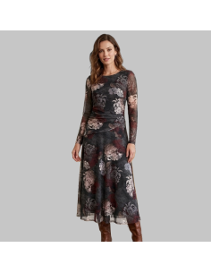 VESTIDO FRUNCE TUL VENECIA 2