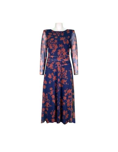 VESTIDO FRUNCE DEIMI TUL