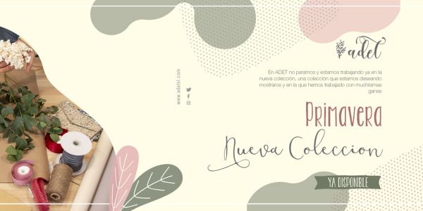 ¡La nueva colección primavera verano ADET ya está disponible!