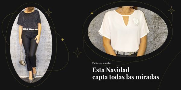 Esta Navidad, capta todas las miradas con nuestra ropa de fiesta